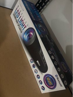 cobaltx wireless led light sound bar speaker