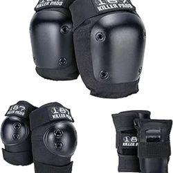 187 Killer Pads Set for Rolling Skates