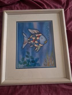 Rainbow fish 🐟 picture frame