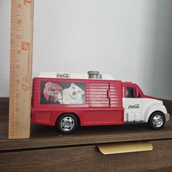 Vibtage Coca-Cola  delivery truck.