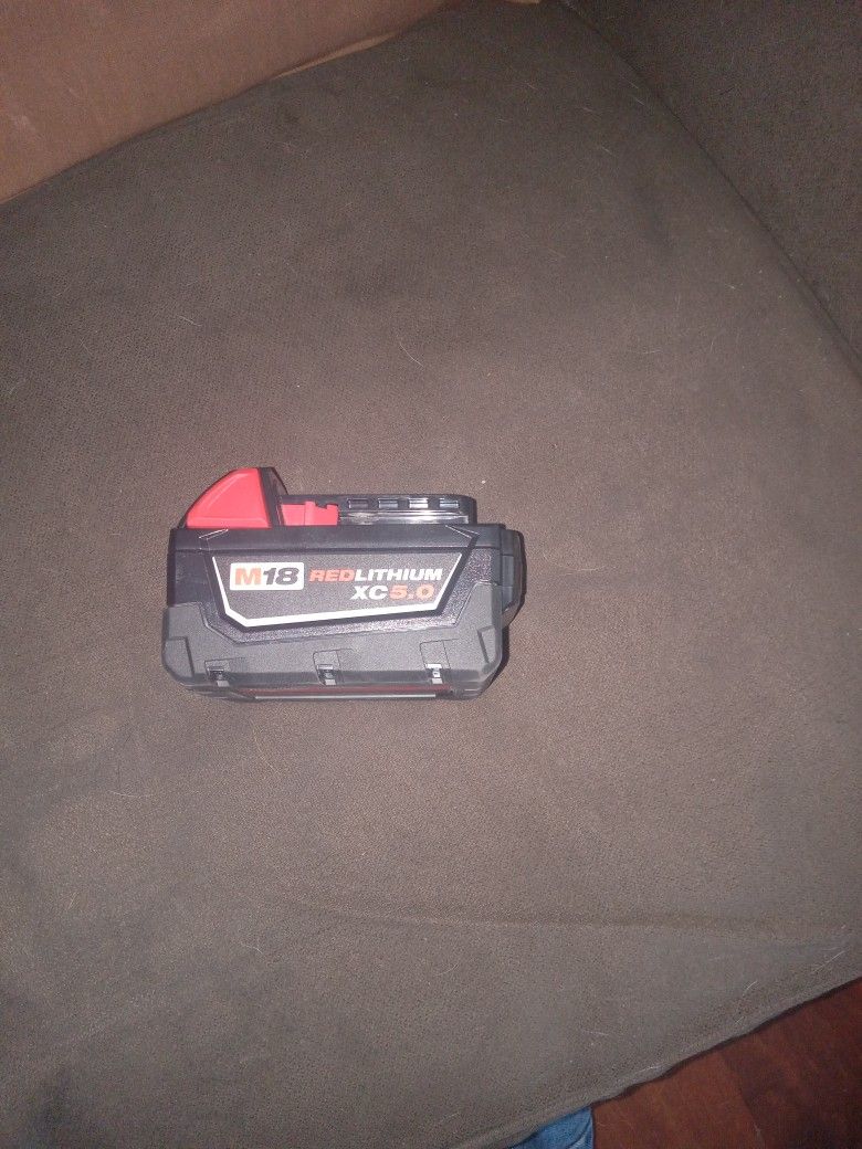 Milwaukee M18 5.0 Battery
