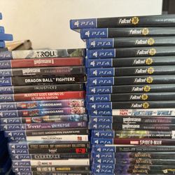 Ps4 Games $10 Bucks Each Or 3 For $25 