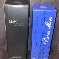 EBC Collection Paris Men & Man Cool 100ml / 3.4oz — NEW IN BOX — AUTHENTIC