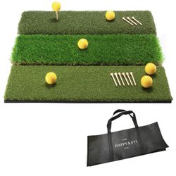 3 in 1 Collapsible Golf Practice Hitting Mat