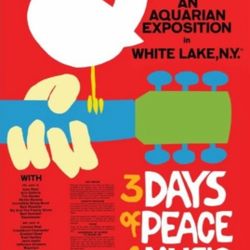 Woodstock Concert 3 Day Peace & Music Wall Poster 24"×36"