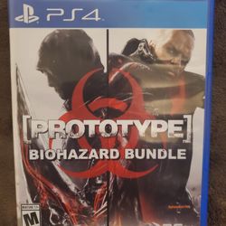 Prototype Biohazard Bundle PS4 