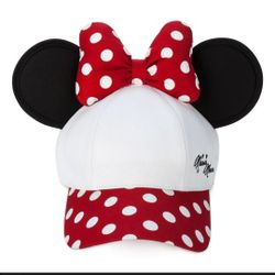 Minnie Mouse Ears Baseball Cap for Adults – Polka Dot