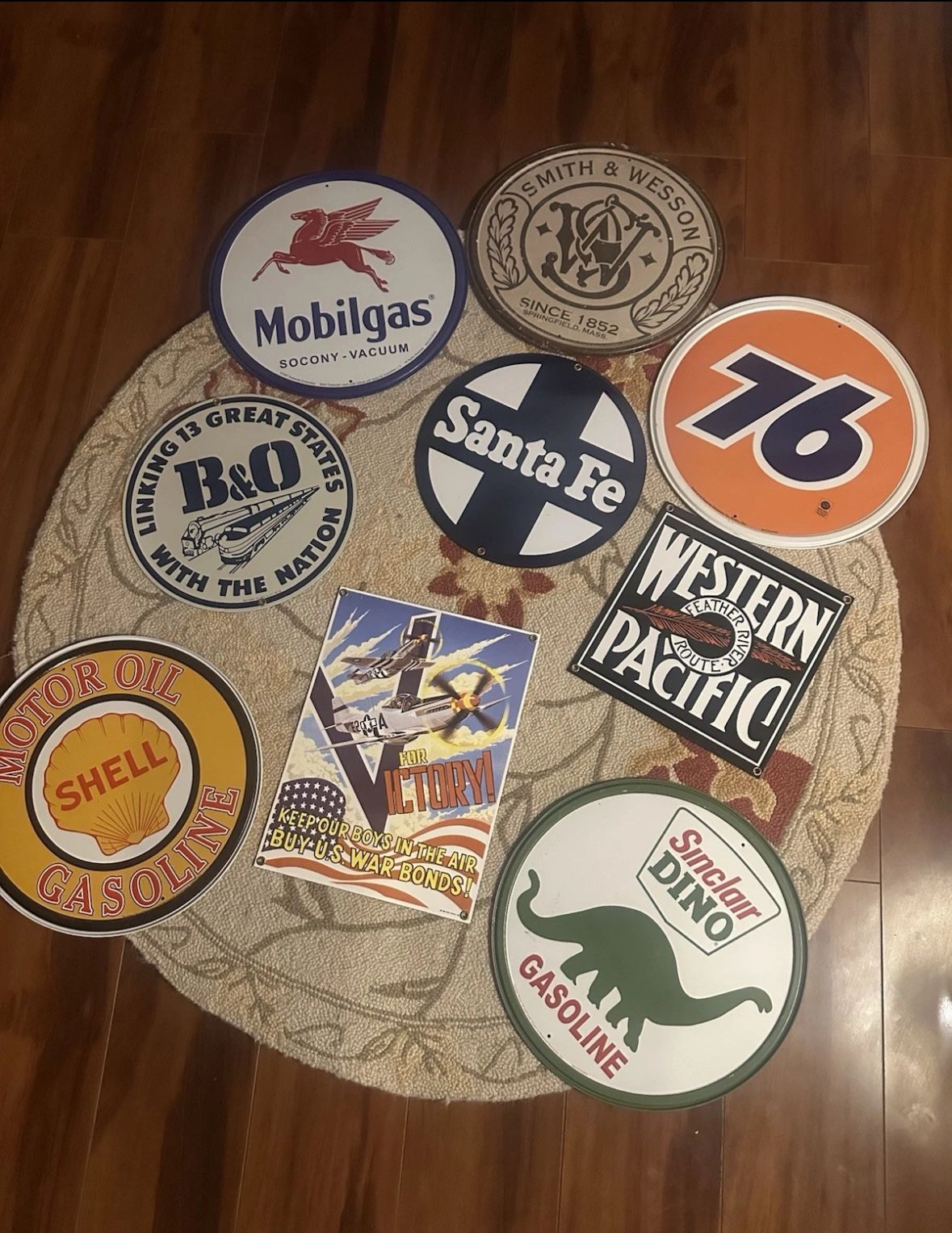 Ande Rooney Porcelain Reproduction Decorative Signs