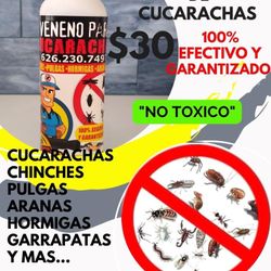 Polvo 100% Efectivo Para Plaga