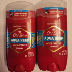 Old Spice Red Collection Deodorant for Men, Aqua Reef Scent,