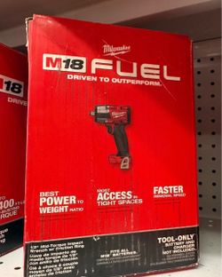 Milwaukee new 1/2” mid impact wrench fuel