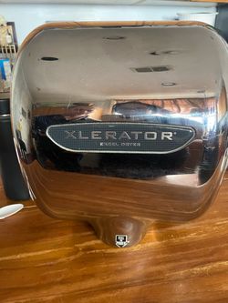 Exelarator stainless steel hand dryer