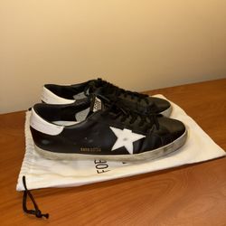 Golden Goose Super-Star Leather Sneakers Size 46