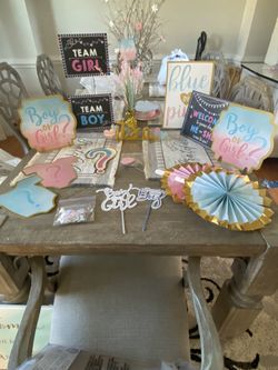 Gender Reveal Decorations 
