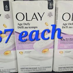 Olay Bar Soap 6pack $7