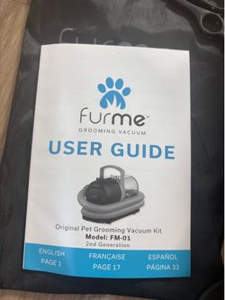 FurMe Original Pet Grooming Vacu...