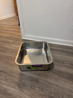 Stainless steel cat litterbox