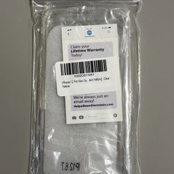 iPhone 12 ProMax Clear Protection Case. Brand New. 