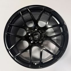 19" Avant Garde Ruger Mesh 19x11 5x130 +52 Satin Black Rim Wheel