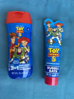 Toy Story 5 Children’s Body Wash Shampoo Conditioner & Bubble Bath Set