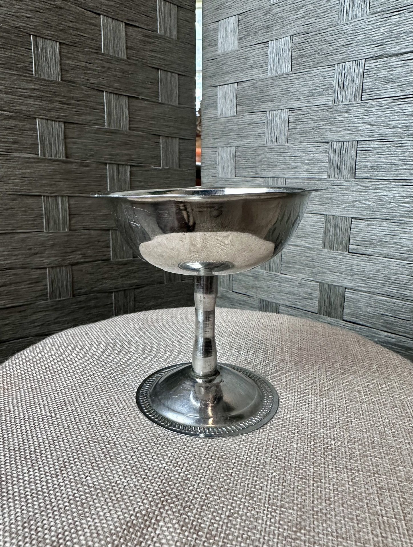 Vintage Silver Champagne Goblet 