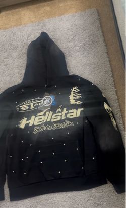 Hellstar Hoodie Black Large