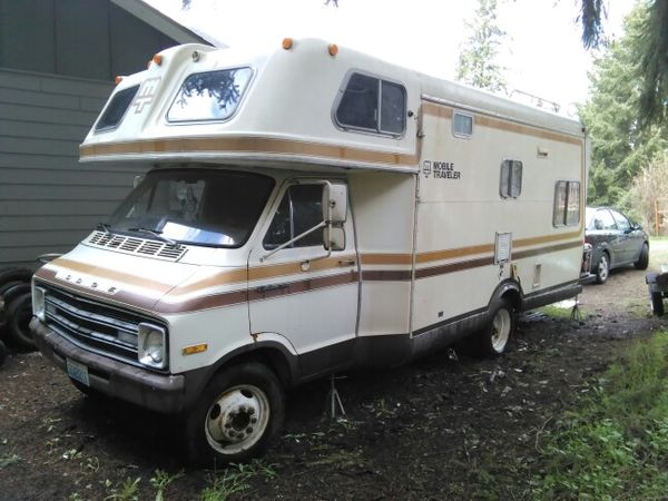 Rv 1978 Dodge Mobil Traveler For Sale In Rainier, Wa - Offerup