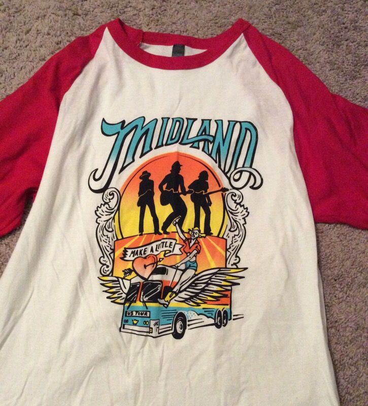Large midland band t-shirt