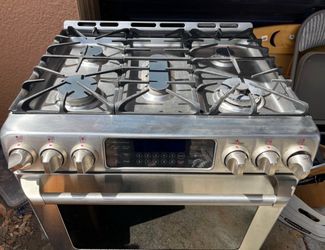 GE Cafe Stainless Steel Gas Range