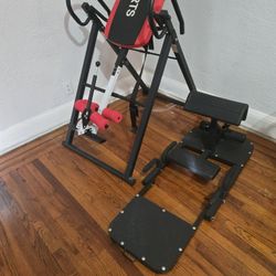 Inversion Table And Squat Machine 