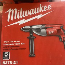 Milwaukee Corded Hammer Drill 
