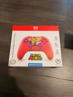 Nintendo Switch 2 PowerA Advantage Wireless Controller Super Mario – Sealed