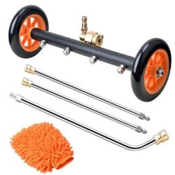 Eveage Waterbroom Undercarriage Pressure Washer (Orange)