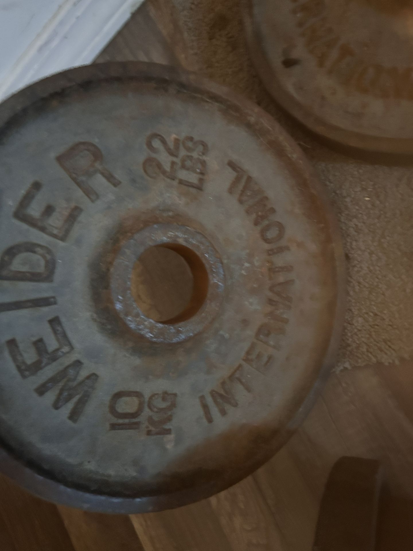 Lifting weights
