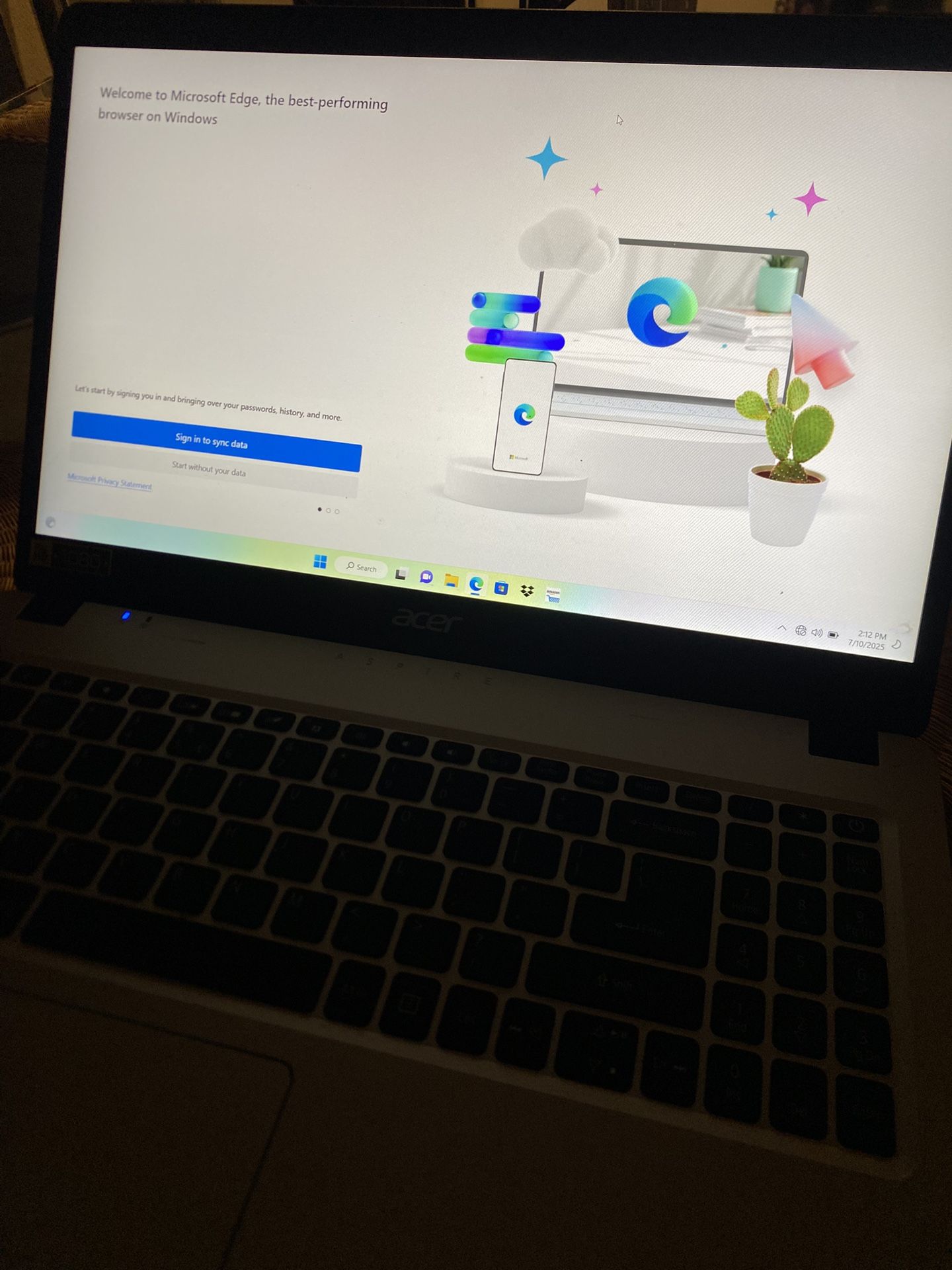 Acer 5 Slim Laptop