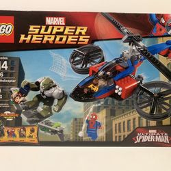Spider Helicopter Rescue Marvel Super Hero Spider-Man LEGO 76016