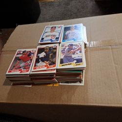 Baseball cards 500 Of Them 1980 Through 1990