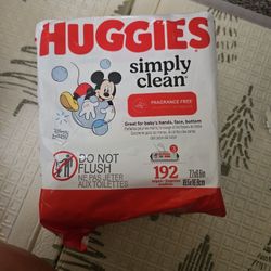 Brand New Huggies Wipes 