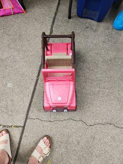 Our Generation Pink Jeep