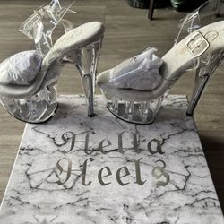 Hella Heels Stiletto New Size 6