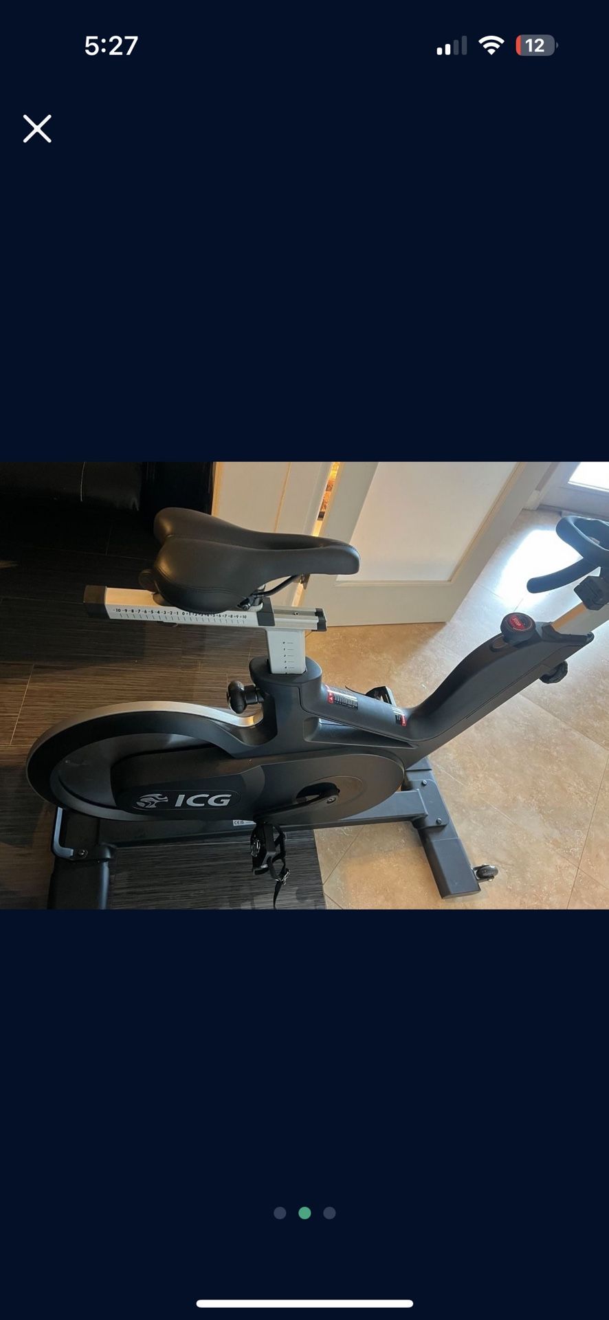 Life fitness ICG Ride CX Indoor Cycle New
