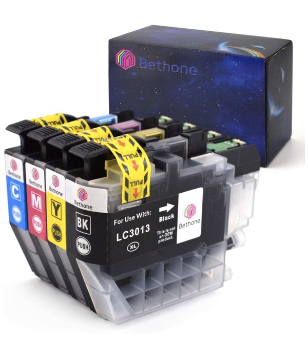 Bethone Compatible Ink cartridges for Brother LC3013 LC3011, Compatible