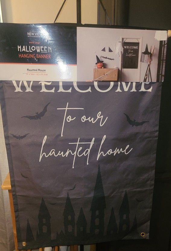 Halloween Hanging Banner