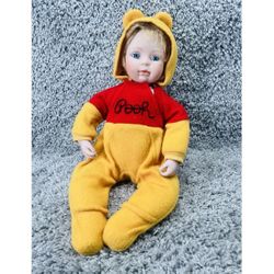 Ashton Drake Disney Collection 18" Porcelain Doll Winnie The Pooh You Need A Hug