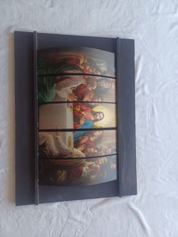 Last Supper Religious Wall Art Panel