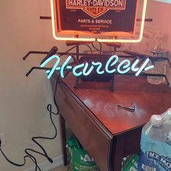 Harley Neon Sign