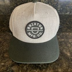 Brixton Hat Heather Grey