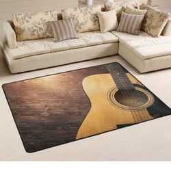 Acoustic guitar rug