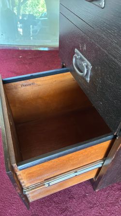 File cabinet wood