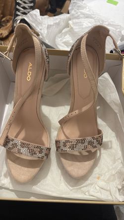 Aldo rhinestone heels